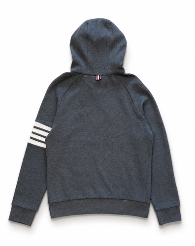 Thom browne hoodie bar zip - hoodie, 4