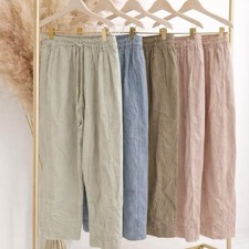 Ex M&S Linen Blend Trousers