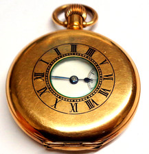 Antique Heavy Gold Plated Half