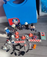 Playmobil Police Figures set,police-themed Playmobil figures, accessories, with