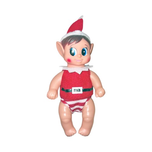 Christmas baby elf doll - christmas,