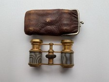 1930s Opera Glasses In Case, Good Original Condition….