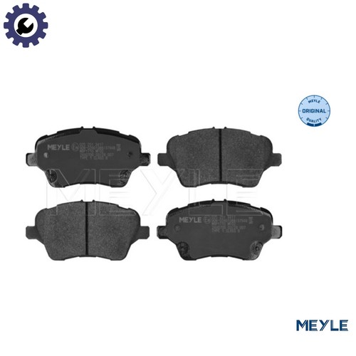 Brake pad set disc - set, 025