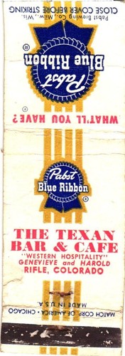 Rifle colorado the texan bar - the, &