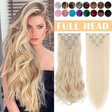 UK 8 Pieces Clip In Hair