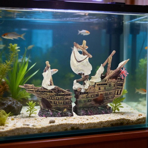 Fish tank ornament house toy - ornament,