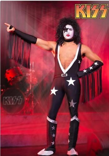 Mens kiss starchild costume - starchild,