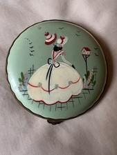 Art Deco Vintage Compact Hand