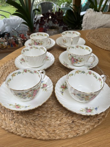 Vintage minton lorraine teacup - vintage,