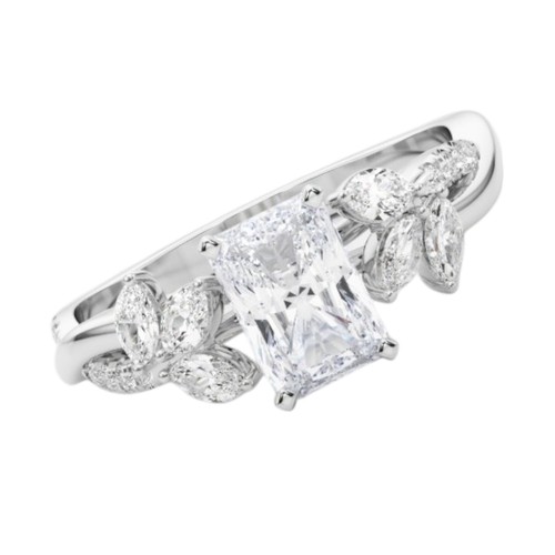 Diamond woman engagement ring - engagement,