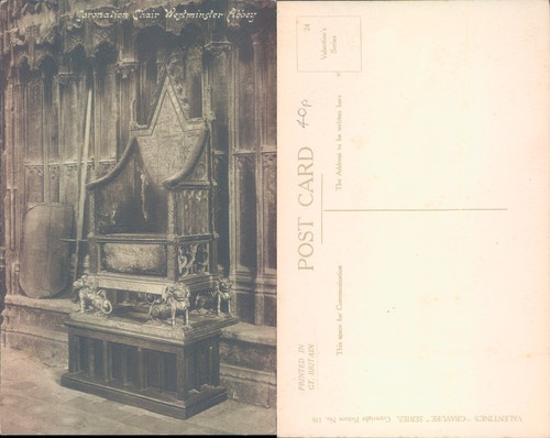 Coronation chair westminster - coronation,