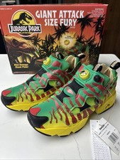 Reebok Pump Jurassic Park Giant Attack Size Fury UK 8.5 Brand New with Box Rare