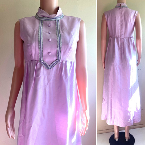 Vintage 60s maxi prom - maxi, dress