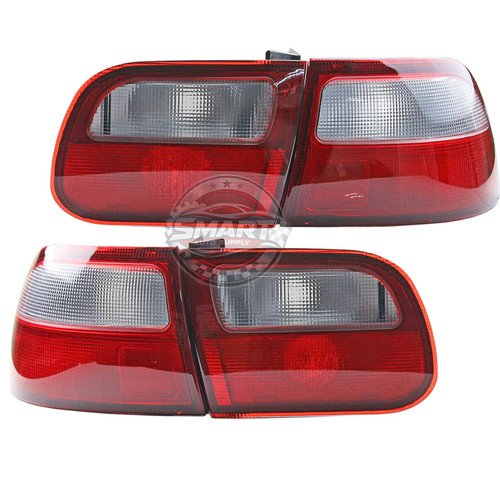 New red white rear tail - red,