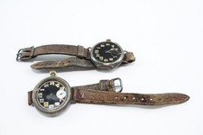 Antique .925 Silver Trench Style Watches Hand Wind SPARES/REPAIRS x 2