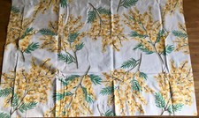 Mimosa Flower on Cream 1 Oxford Pillowcase Cath Kidston Cotton Percale New