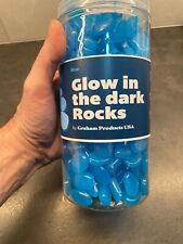 400Pcs Glow in The Dark Rocks Pebbles for Aquarium Fish Tank vase decorative