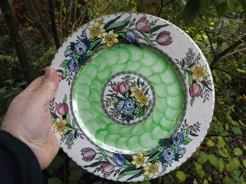 Vintage maling pottery - vintage, large