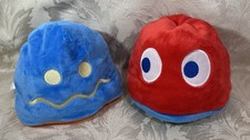 2 x Pac Man Ghost Reversible