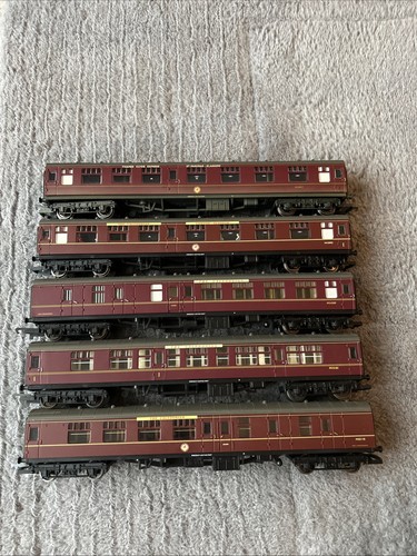 Hornby maroon mk1 coaches - mk1,