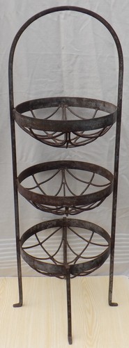Wrought iron vegetable rack - wrought, 3