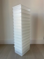 x14 Muji PP Plastic Open Storage Box Stackable Modular 25cm S W25 x D37 x H16 cm