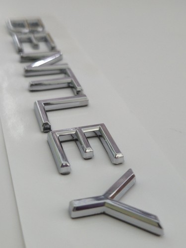 Silver boot badge - silver,