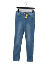 Miss By Captain Tortue Women's Jeans UK 10 Blue Cotton