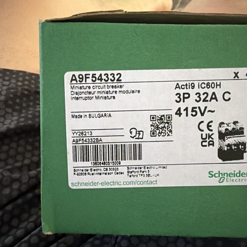 Schneider mcb amp - schneider, acti9