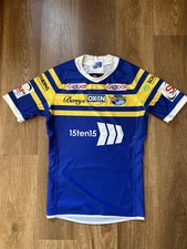 Leeds Rhinos Match Worn Rugby League Shirt Medium