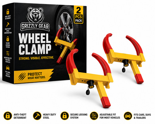 Wheel clamp for car - for, van