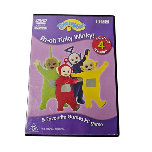Teletubbies tinky winky dvd - teletubbies, w/