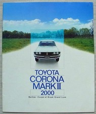 TOYOTA CORONA 2000 MARK II Car