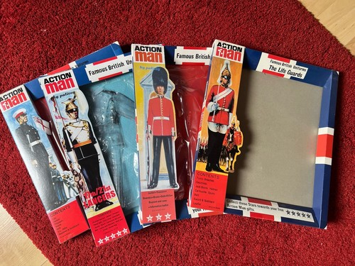 Vintage action man - 4, empty