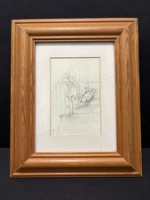 Original SIGNED Print Winnie The Pooh -  First Sketch bump bump bump