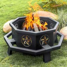 43 Inch Octagonal Outdoor Fire