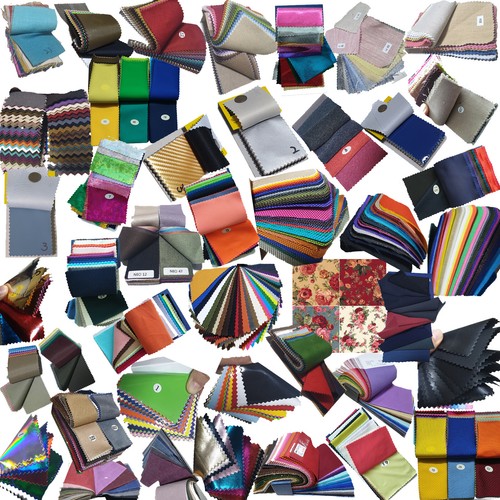 Fabric sample book multi color - fabric,
