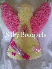 Angel Artificial Silk Funeral Flower Tribute Baby Wreath Wings Memorial Daughter