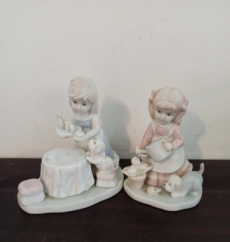 Two vintage ornaments little - vintage, ornaments.