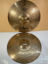 Zildjian Turkish Hi Hat Bottom Top Cymbals 13" 33cm Made in USA
