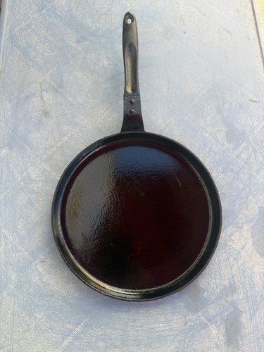 Vintage french cast iron - iron, crepe