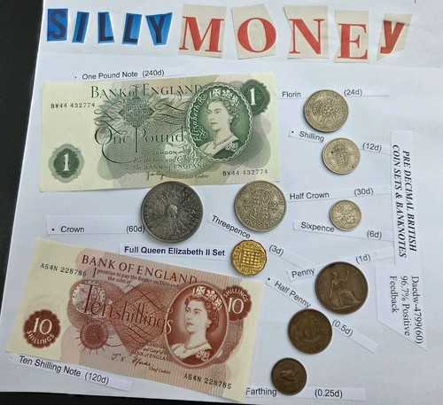 Silly money pre decimal - silly,