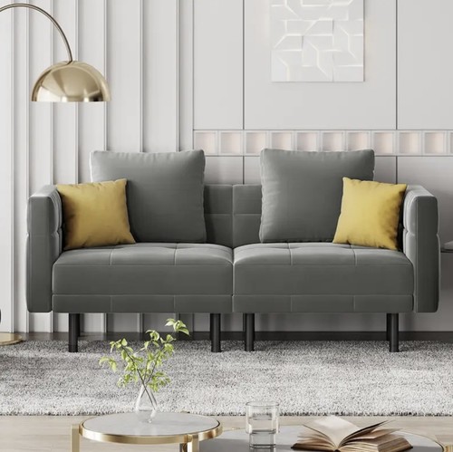 2seater velvet sofa - 2seater,