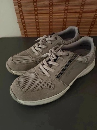 Mens suede rieker 14300 - suede, 14300-45