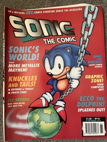 Sonic the comic issue - comic, 61