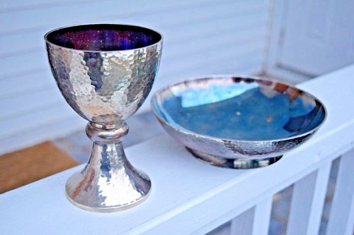Chalice bowl paten set - +,