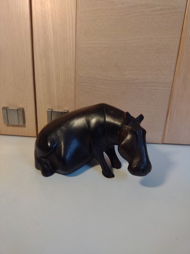 Vintage hand carved wooden - carved,