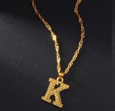 Gold Alphabet Letter Initial