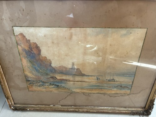 Unsigned watercolour - unsigned,