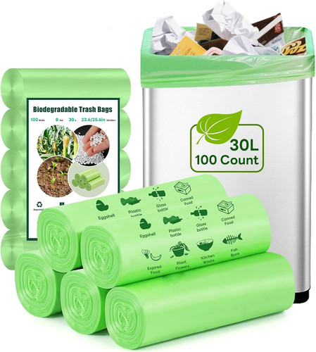 Litre compostable bin bags - litre,